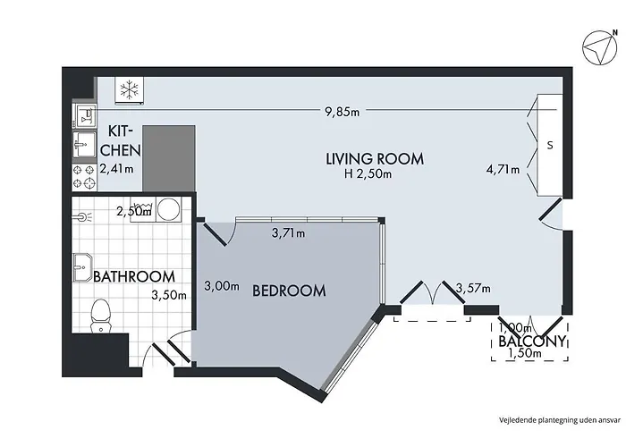 3 - Popular 1-bdr In The Center Of